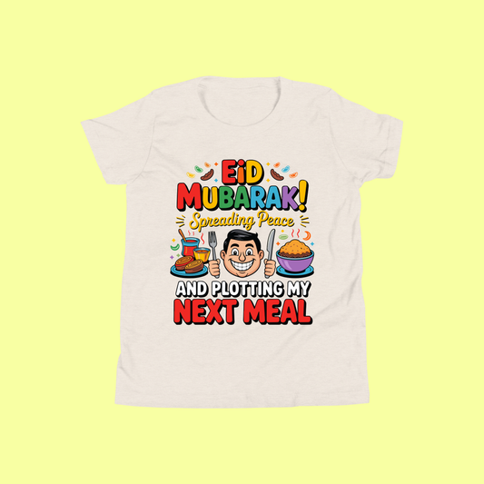 Funny Eid Mubarak Shirt – Plotting My Next Meal Tee SavigStyle