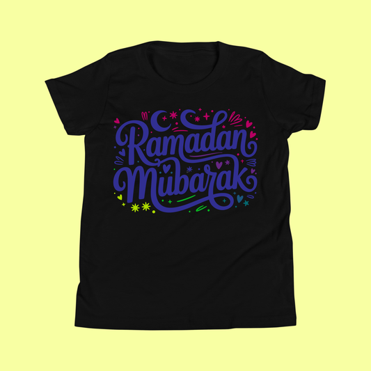 Ramadan Mubarak Kids T-Shirt – Islamic Ramadan Gift for Kids SavigStyle