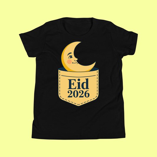 Kids Eid 2026 T-Shirt – Cute Islamic Eid Mubarak Graphic Tee Gift SavigStyle