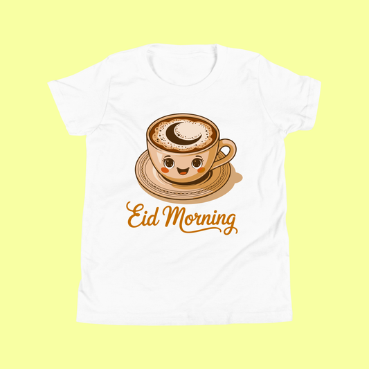 Kids Eid Morning T-Shirt – Cute Islamic Eid Morning Graphic Tee SavigStyle