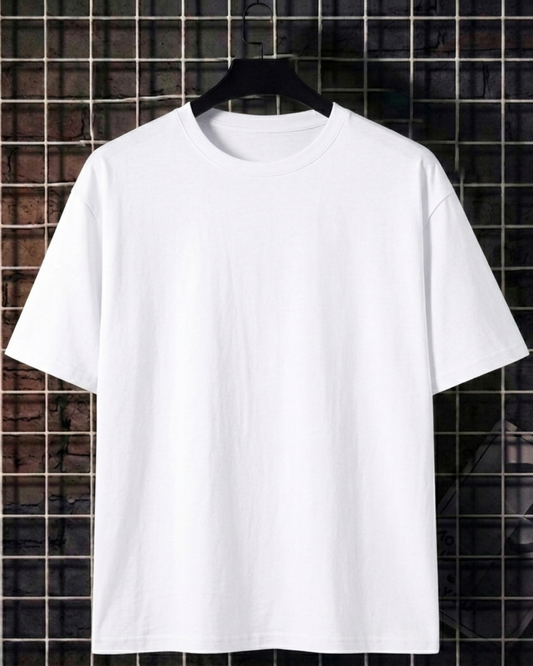 Women Soft Pure Cotton White T-Shirt – Round Neck Half Sleeve Casual Tee SavigStyle