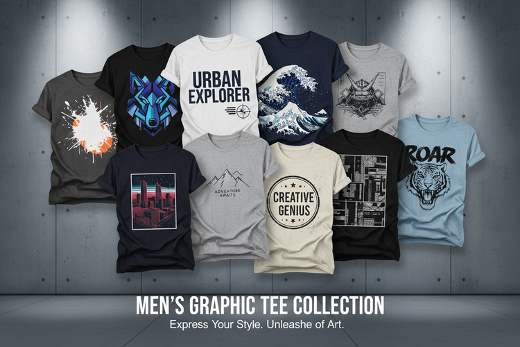 Men Graphic T-Shirts Pakistan | On Best Price Trendy & Comfortable Tees