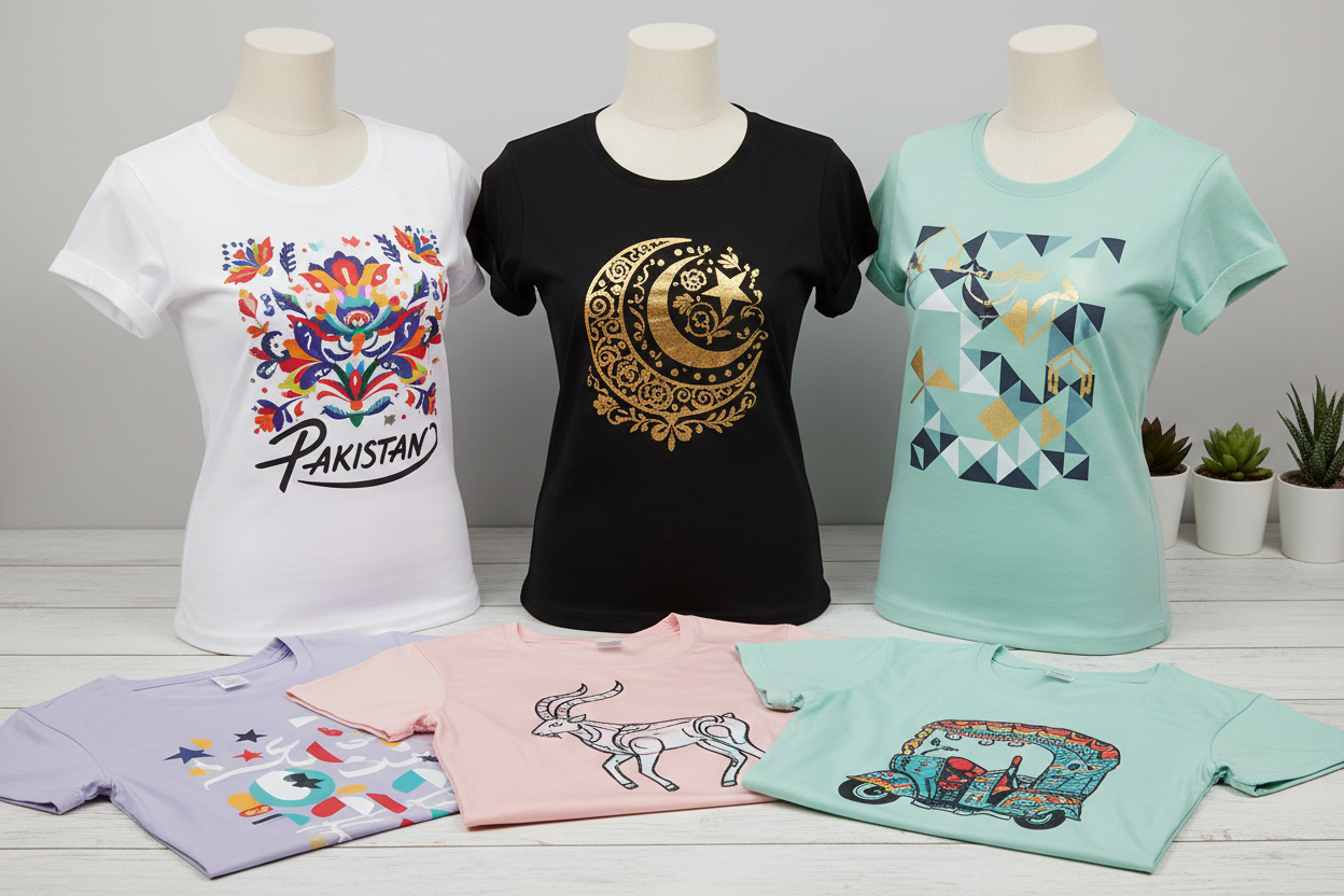 Women Graphic T-Shirts Pakistan | Trendy & Comfortable Tees