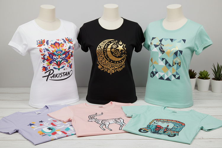 Women Graphic T-Shirts Pakistan | Trendy & Comfortable Tees