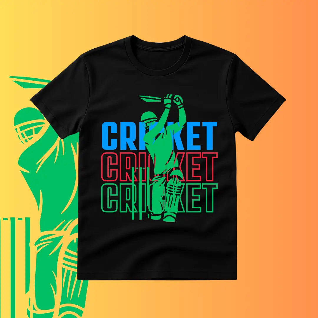 Cricket T Shirt Unisex – Cricket Lover Graphic Tee for Men & Women | Sports Cotton Shirt My Store