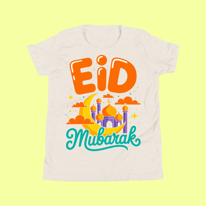 Eid Mubarak Crescent Moon T-Shirt SavigStyle