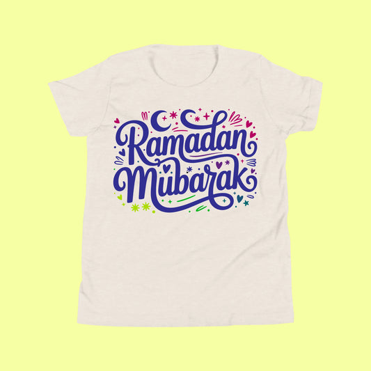 Ramadan Mubarak Kids T-Shirt – Islamic Ramadan Gift for Kids SavigStyle