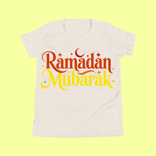 Kids Ramadan Mubarak T-Shirt for Boys & Girls SavigStyle