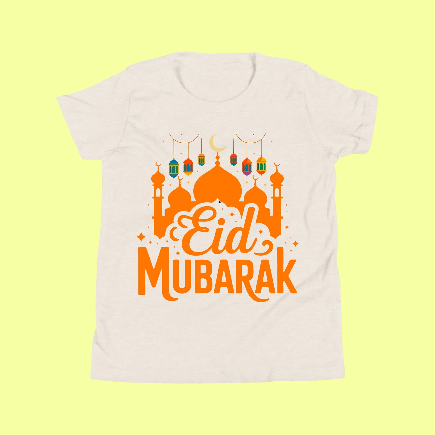 Eid Mubarak Kids T-Shirt – Crescent Mosque SavigStyle
