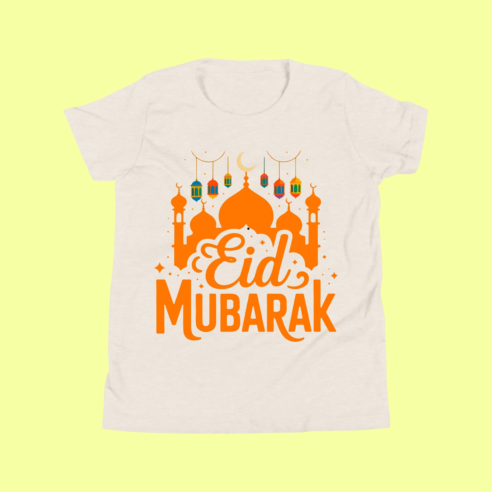 Eid Mubarak Kids T-Shirt – Crescent Mosque SavigStyle