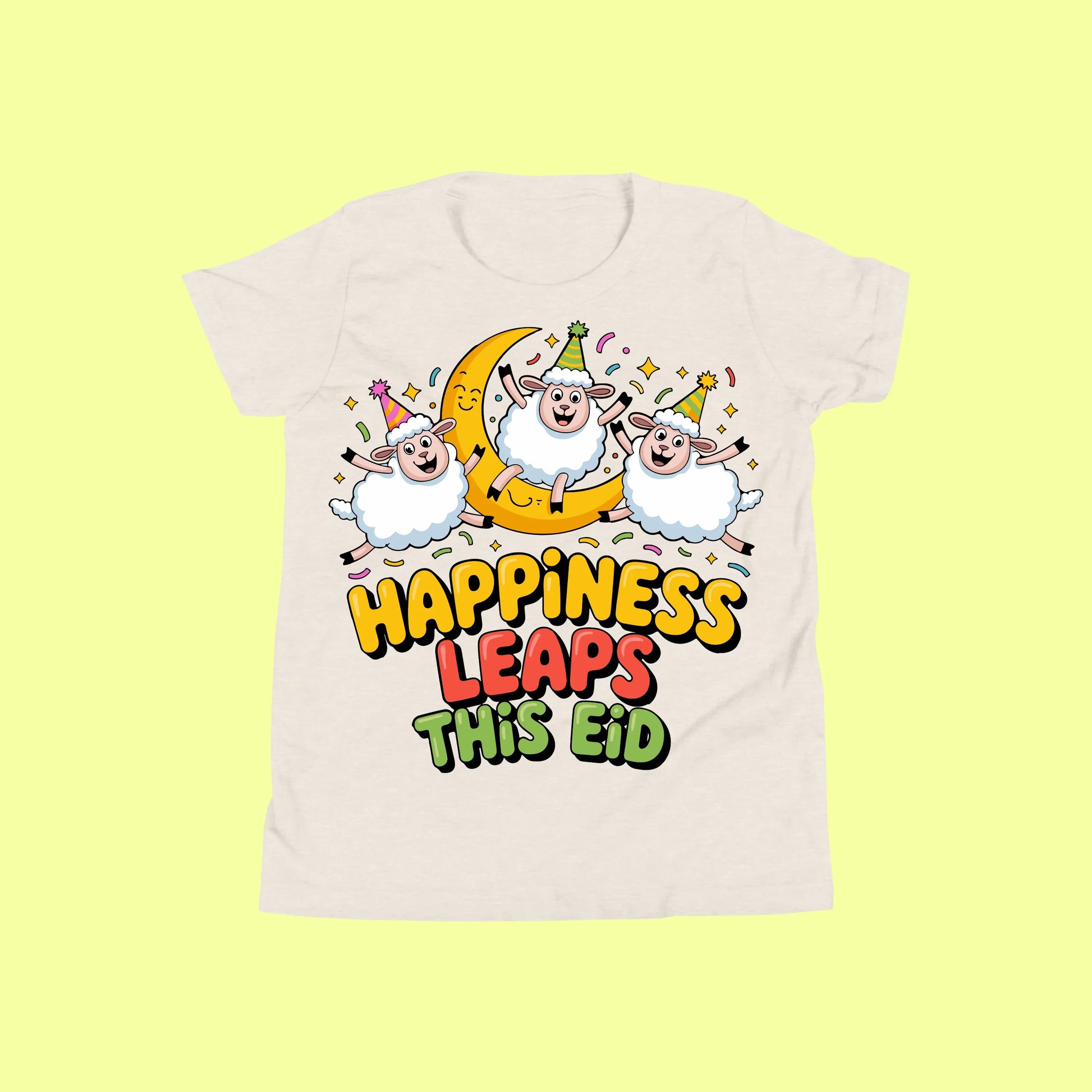 Cute Eid Sheep Kids T-Shirt SavigStyle