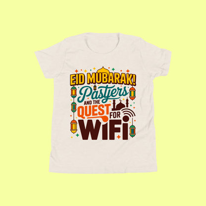 Eid Mubarak: Prayers & WiFi Quest T-Shirt SavigStyle