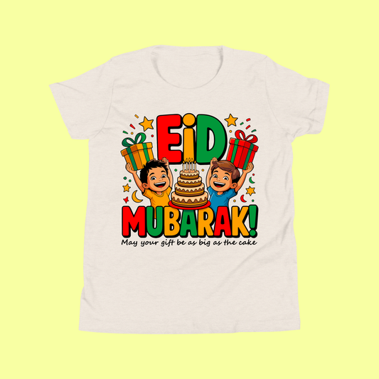Kids Eid Mubarak Celebration T-Shirt for Boys & Girls SavigStyle
