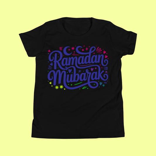 Ramadan Mubarak Kids T-Shirt – Islamic Ramadan Gift for Kids SavigStyle