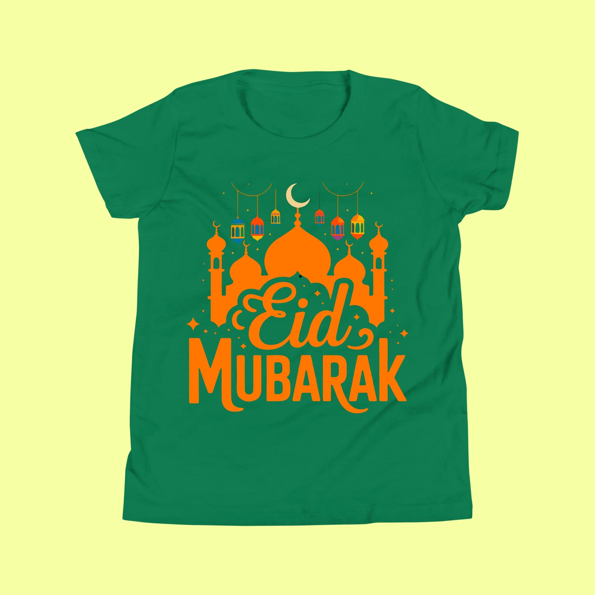 Eid Mubarak Kids T-Shirt – Crescent Mosque SavigStyle