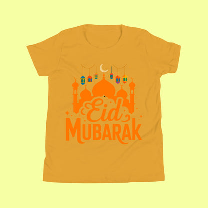 Eid Mubarak Kids T-Shirt – Crescent Mosque SavigStyle
