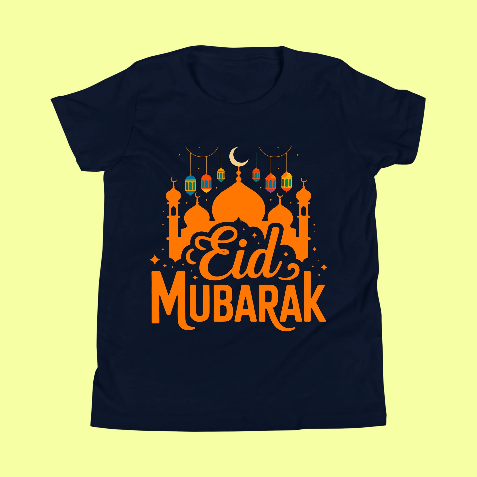 Eid Mubarak Kids T-Shirt – Crescent Mosque SavigStyle