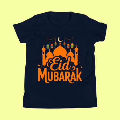 Eid Mubarak Kids T-Shirt – Crescent Mosque SavigStyle