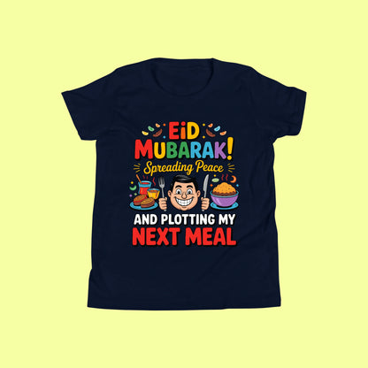 Funny Eid Mubarak Shirt – Plotting My Next Meal Tee SavigStyle