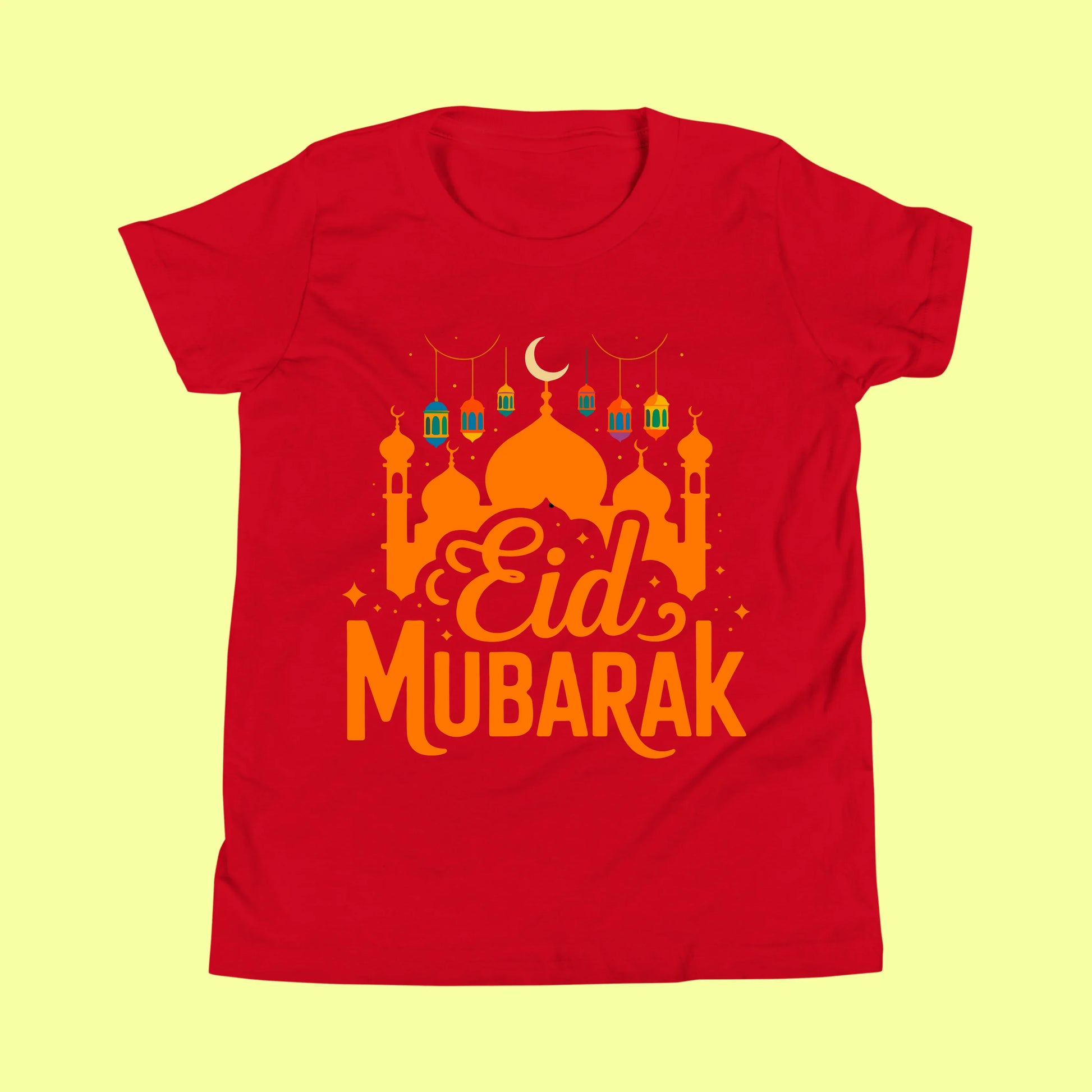 Eid Mubarak Kids T-Shirt – Crescent Mosque SavigStyle