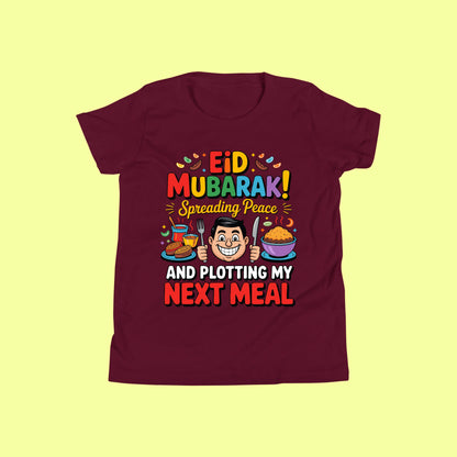 Funny Eid Mubarak Shirt – Plotting My Next Meal Tee SavigStyle