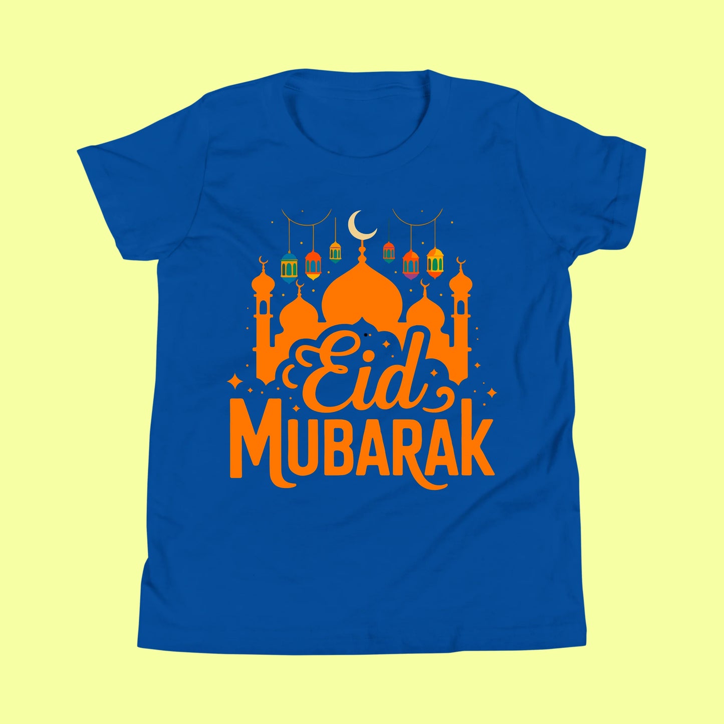 Eid Mubarak Kids T-Shirt – Crescent Mosque SavigStyle