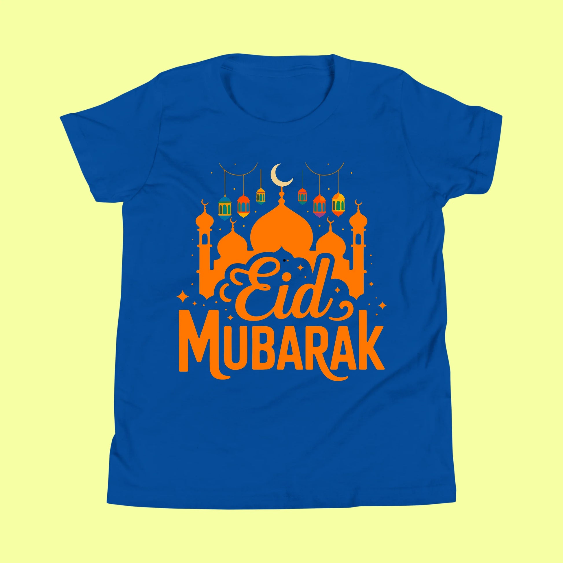 Eid Mubarak Kids T-Shirt – Crescent Mosque SavigStyle