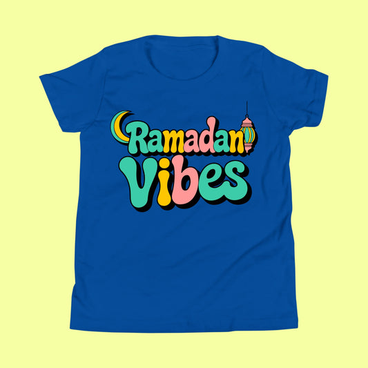 Kids Ramadan Vibes T-Shirt – Cute Islamic Ramadan Vibes Graphic Tee SavigStyle