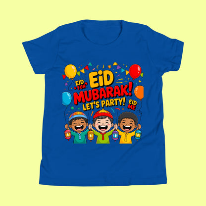 Kids Eid Mubarak Shirt – Cute Balloon Design SavigStyle