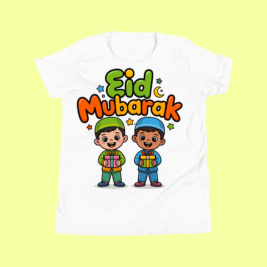Kids Eid Mubarak T-Shirt – Cute Muslim Kids Eid Tee SavigStyle