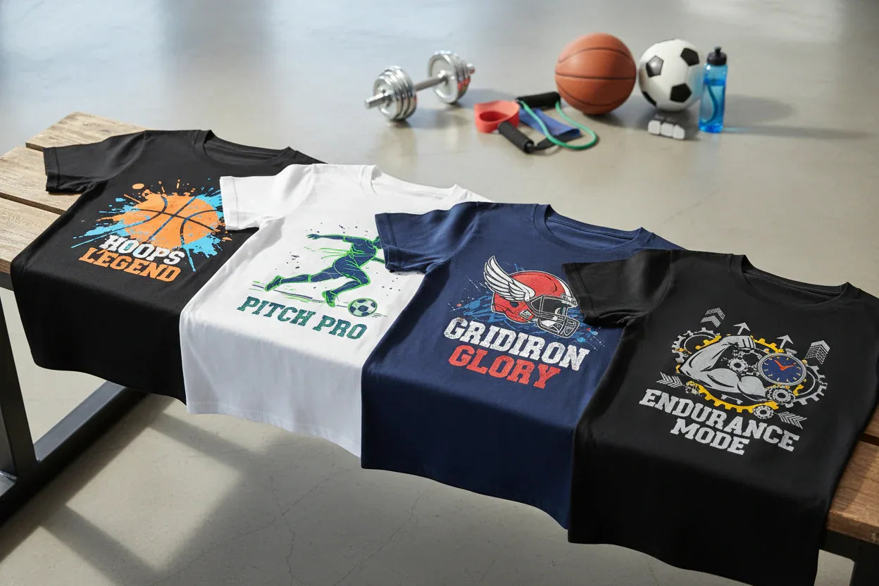 Sports Graphic T-Shirts for Men