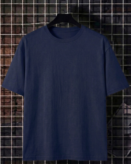 Men Basic Navy T-Shirt – Comfort at an Affordable Price | Buy Now